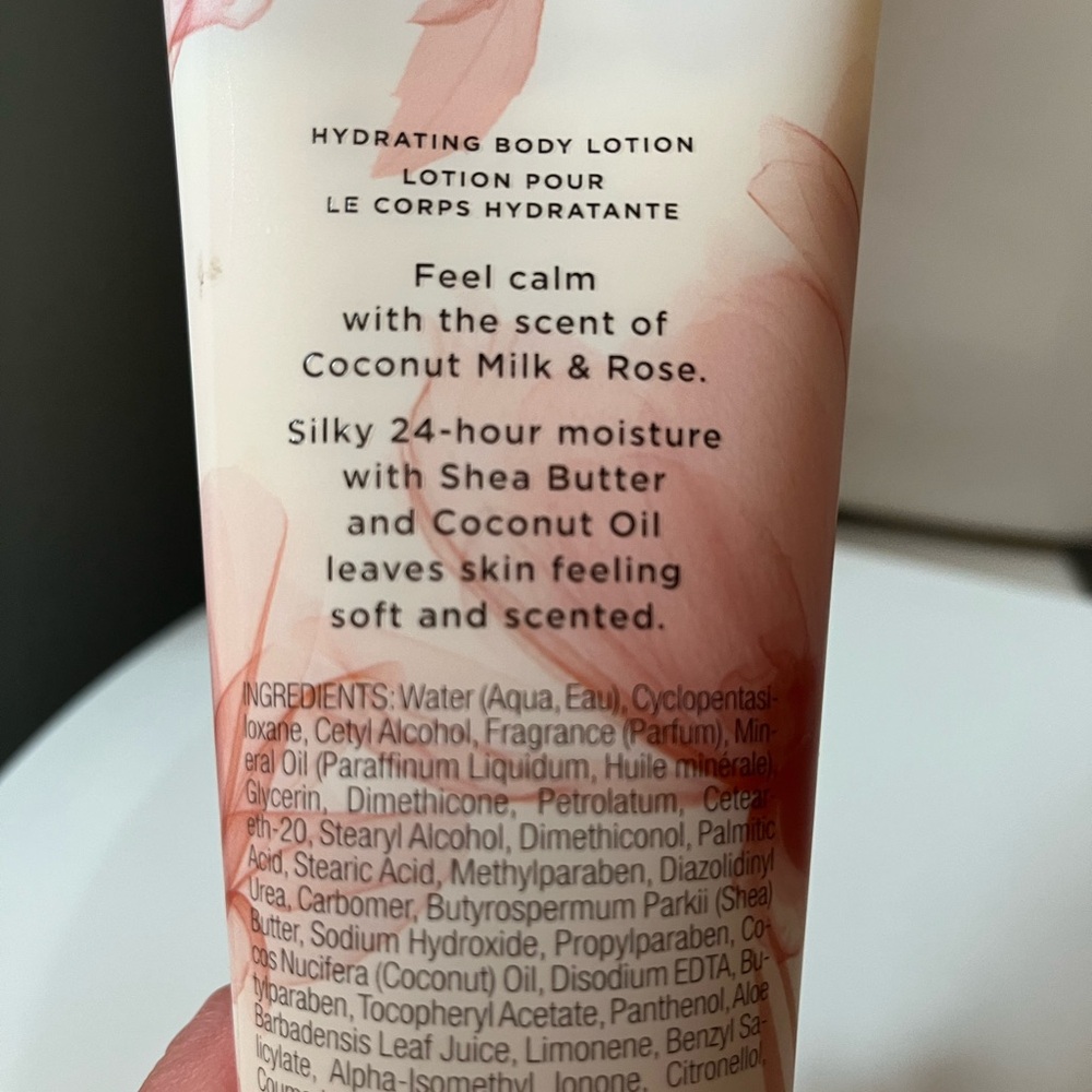 Victoria's Secret Calm Coconut Milk & Rose Body Lotion - Picture 3 of 3